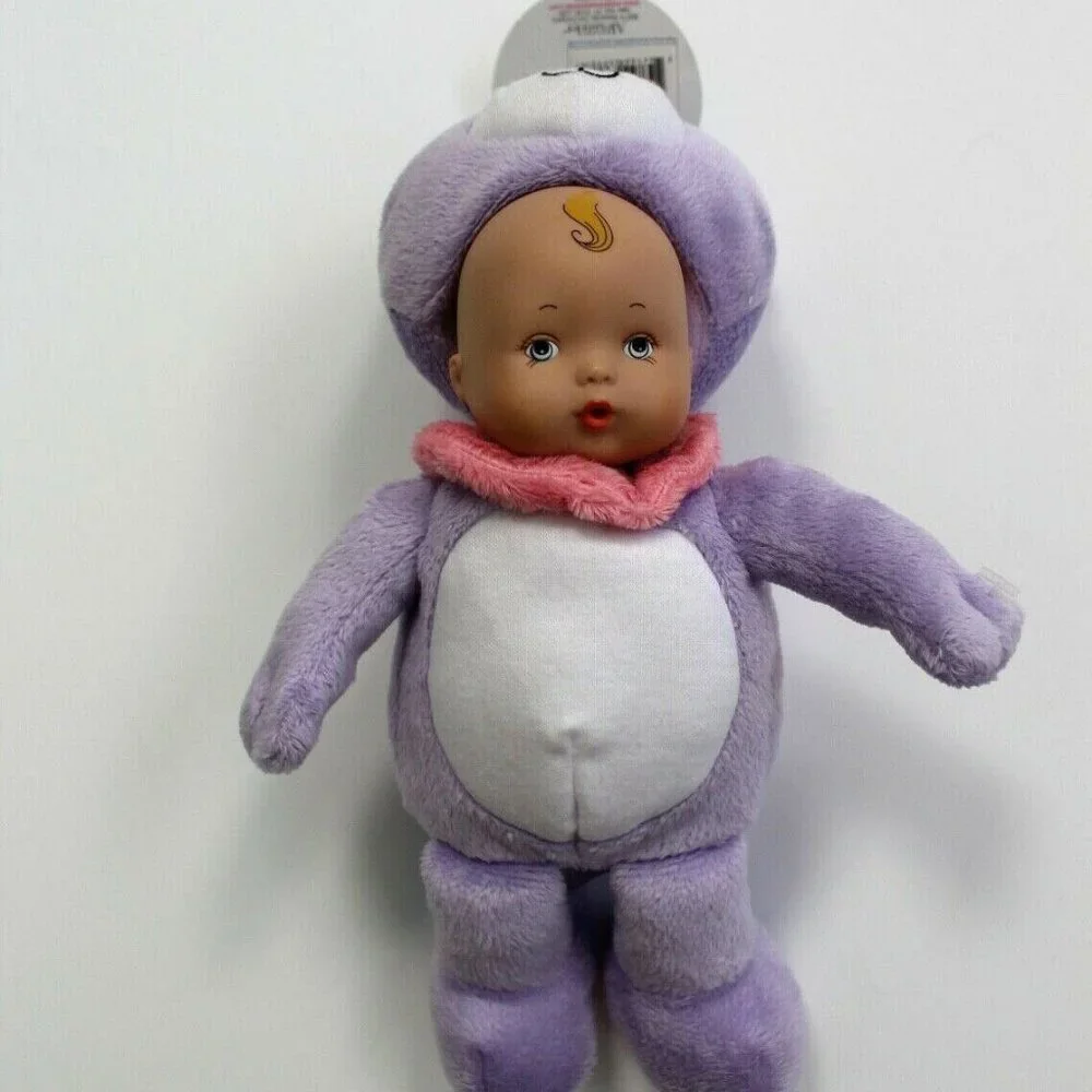 Madame Alexander Purple Bear PeekABoo's Baby Doll Stuffed Toys 9 inches